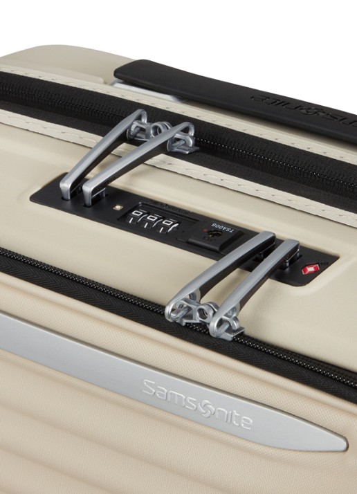 Samsonite Upscape vergrootbare spinner 55 cm - detail 2 zand