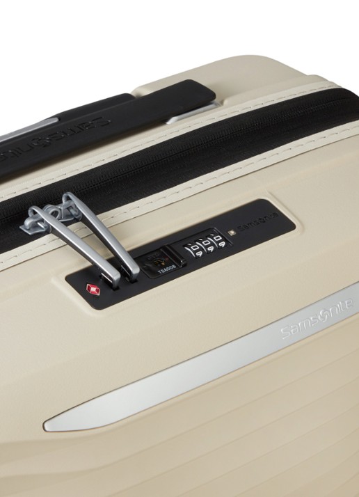 Samsonite Upscape vergrootbare spinner 55 cm - detail 2 zand