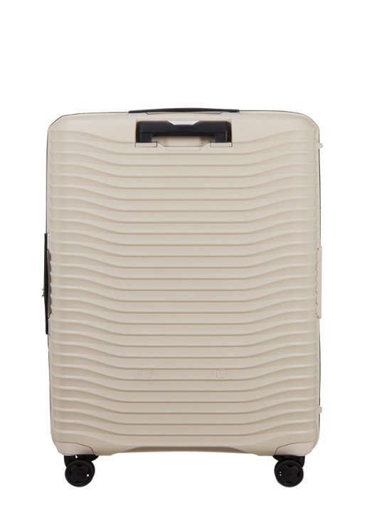 Samsonite Upscape vergrootbare spinner 75 cm - achterkant 3 zand
