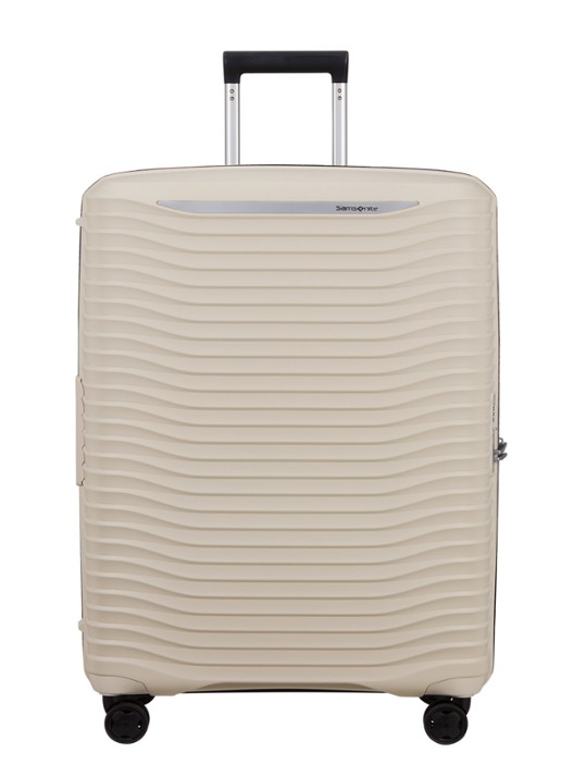 Samsonite Upscape vergrootbare spinner 75 cm - voorkant 4 zand