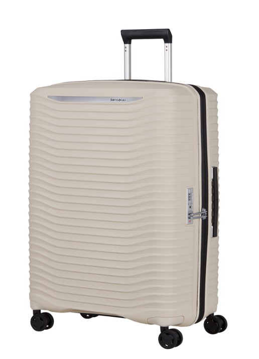 Samsonite Upscape vergrootbare spinner 75 cm - voorkant 5 zand