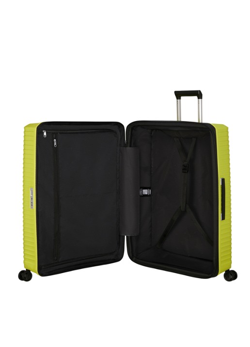 Samsonite Upscape vergrootbare spinner 81 cm - voorkant 3 lime / limegroen