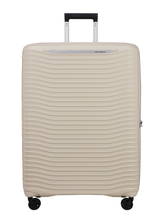 Samsonite Upscape vergrootbare spinner 81 cm - voorkant 3 zand