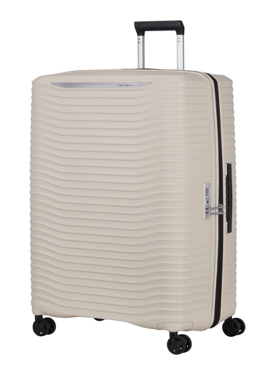 Samsonite Upscape vergrootbare spinner 81 cm - voorkant 4 zand