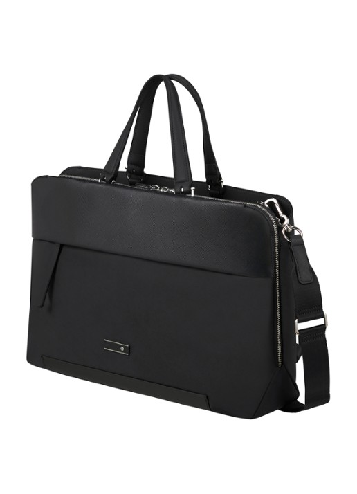 Samsonite Zalia 3.0 businesstas met 14 inch laptopvak - voorkant 2 zwart