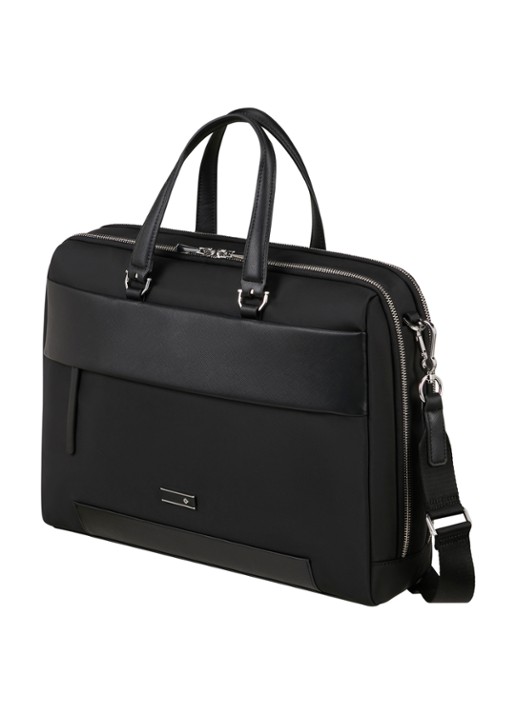Samsonite Zalia 3.0 businesstas met 15,6 inch laptopvak - voorkant 4 zwart