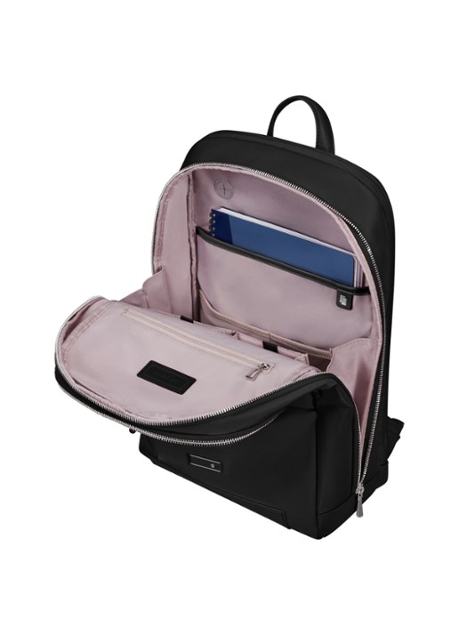 Samsonite Zalia 3.0 rugzak met 15 inch laptopvak - achterkant 3 zwart