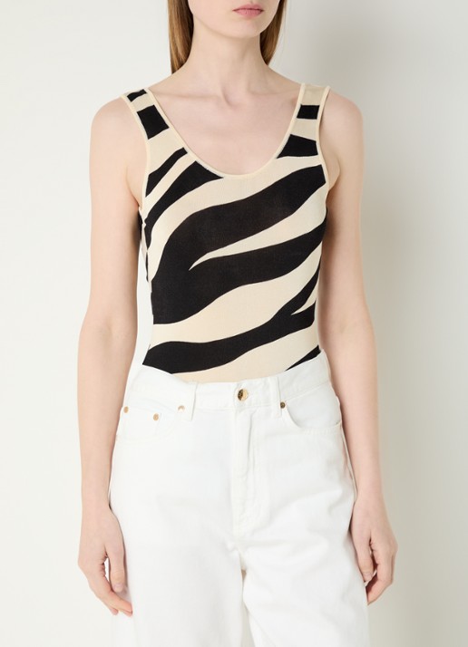 Sandro Badpak met zebraprint