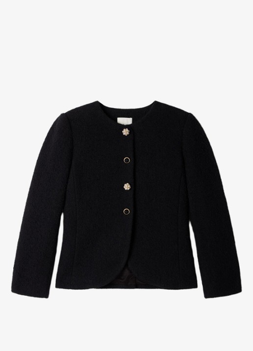 Sandro Blazer in wolblend