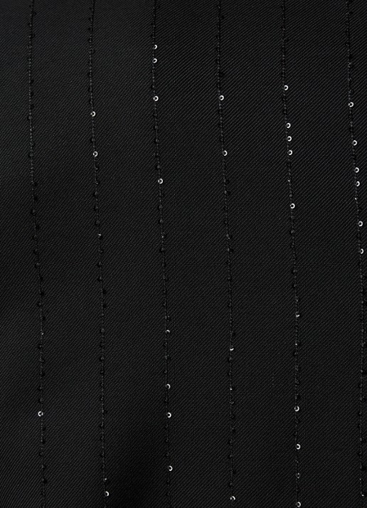 Sandro Blazer met pailletten en klepzakken - detail 5 zwart