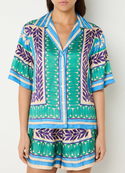 Sandro Blouse met grafische print