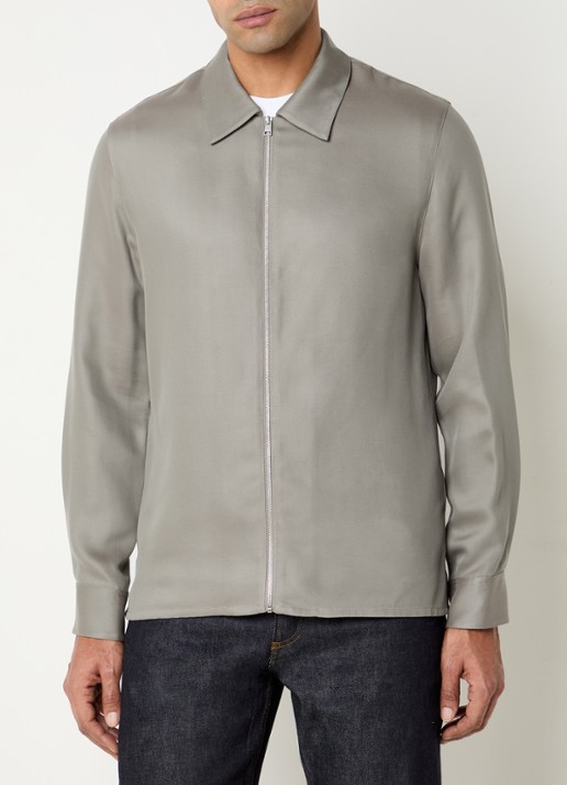 Sandro Chemise jack met kraag