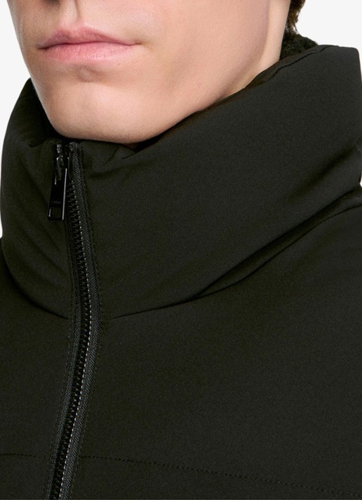 Sandro Gewatteerde bodywarmer met steekzakken - detail 2 zwart