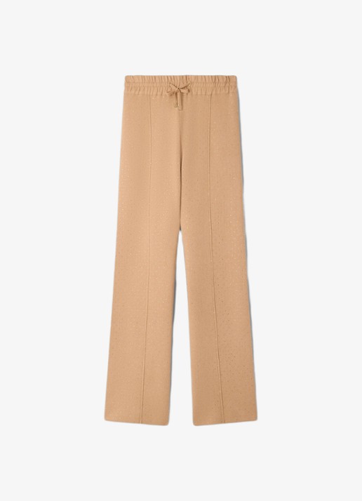 Sandro Joggingbroek met strass - voorkant 4 camel
