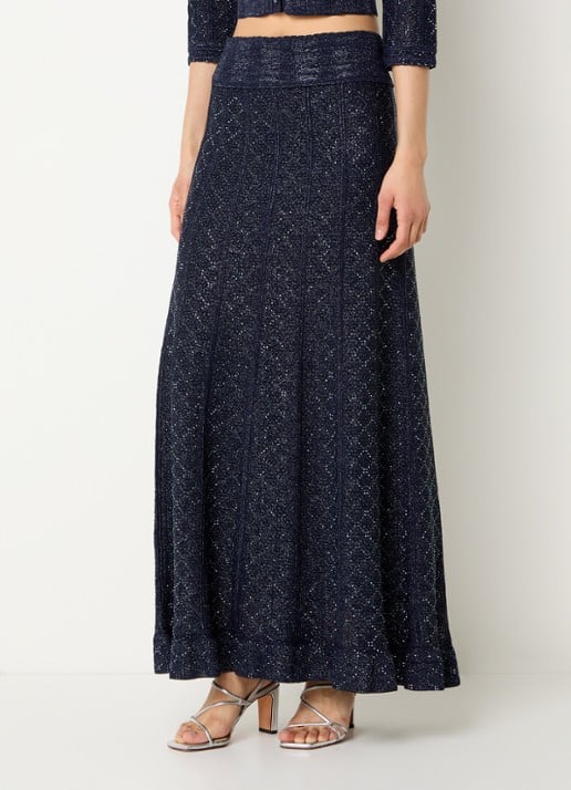Sandro Maxi rok met strass