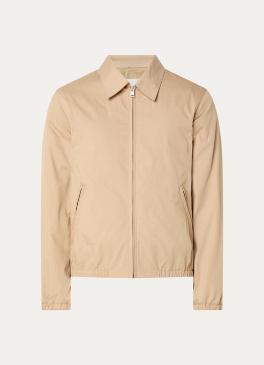 Sandro Overshirt met ritszakken - voorkant 3 zand