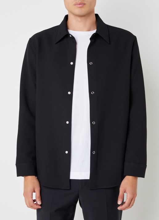 Sandro Overshirt met stretch