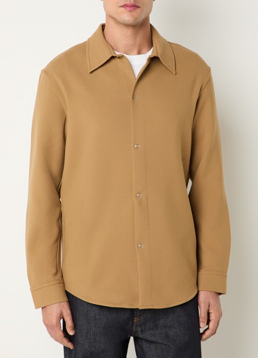 Sandro Overshirt met stretch
