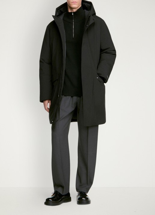 Sandro Parka met klepzakken - detail 5 zwart