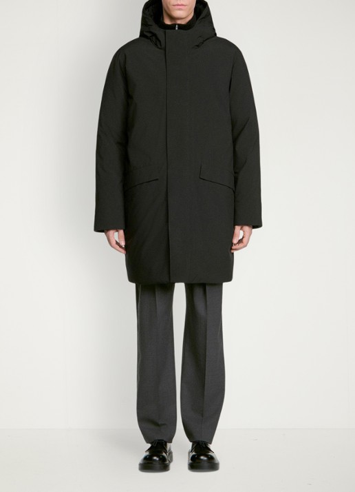 Sandro Parka met klepzakken - voorkant 3 zwart