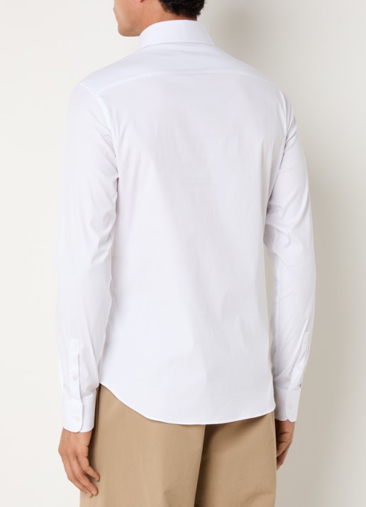 Sandro Regular fit overhemd met stretch - achterkant 2 wit