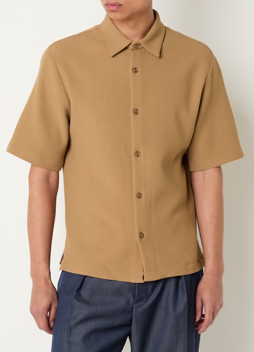 Sandro Regular fit overhemd met stretch