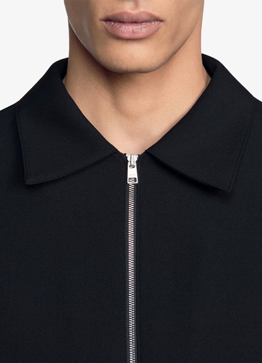 Sandro Regular fit overshirt - detail 2 zwart