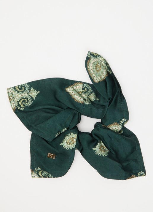 Sandro Paisley print scrunchie