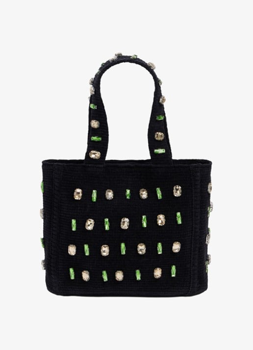 Sandro Shopper met strass