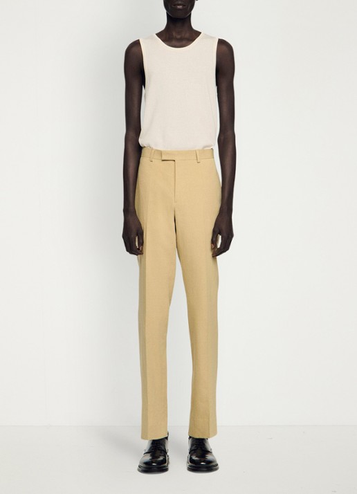 Sandro Straight fit pantalon - detail 6 sand / beige