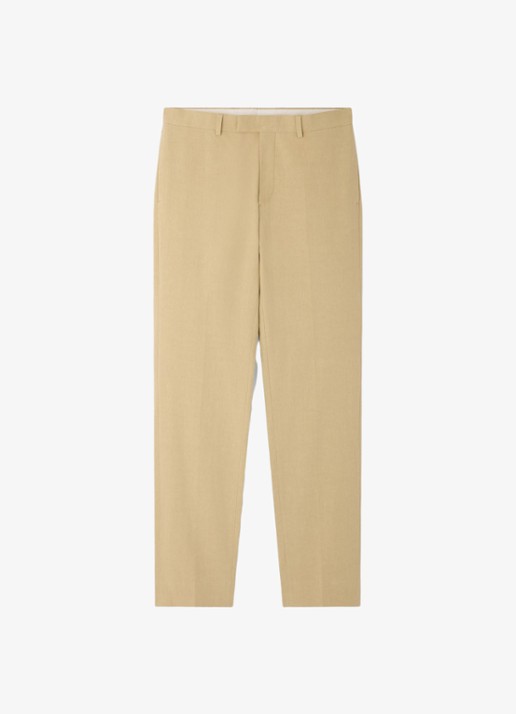 Sandro Straight fit pantalon - voorkant sand / beige