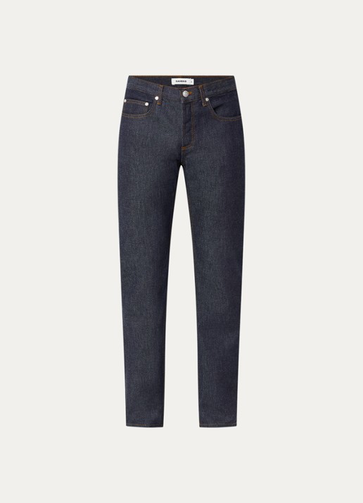 Sandro Straight leg jeans met steekzakken - voorkant 4 indigo