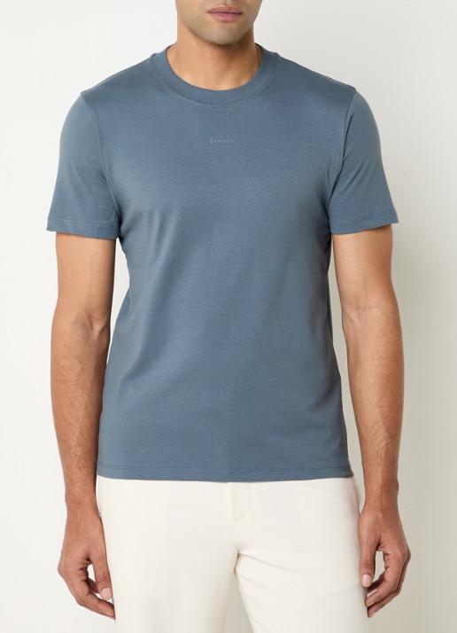 Sandro T-shirt met logo