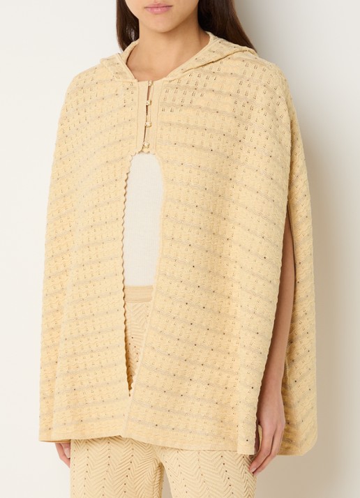 Sandro Top met strass en capuchon
