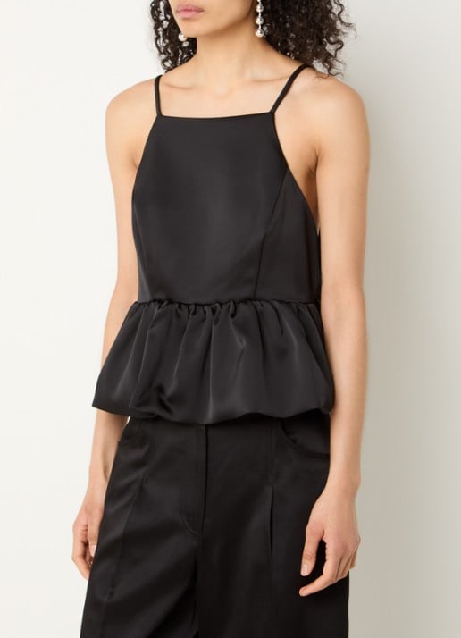 Sandro Top met strik detail - achterkant 2 zwart