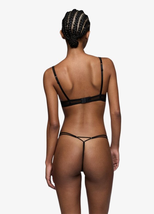 Sarda Amelia push up bh met uitneembare vulling - achterkant 4 zwart