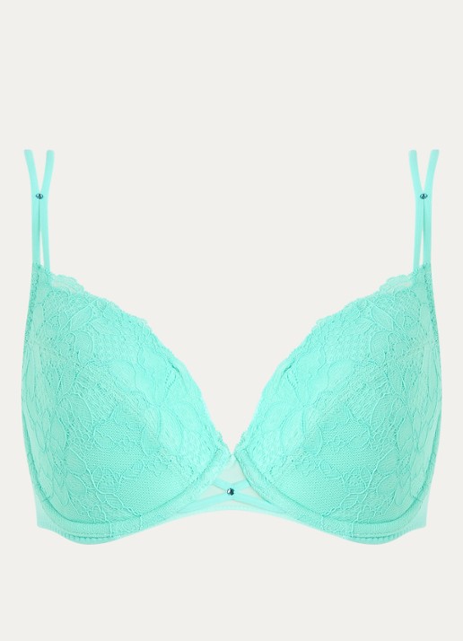Sarda Amelia push-up bh uitneembare pads - voorkant zeegroen