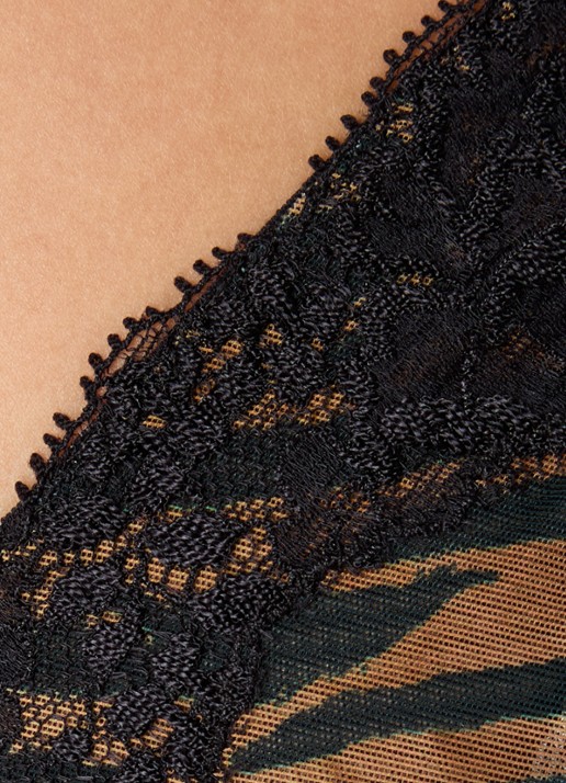 Sarda Bremer bralette - detail 2 bruin