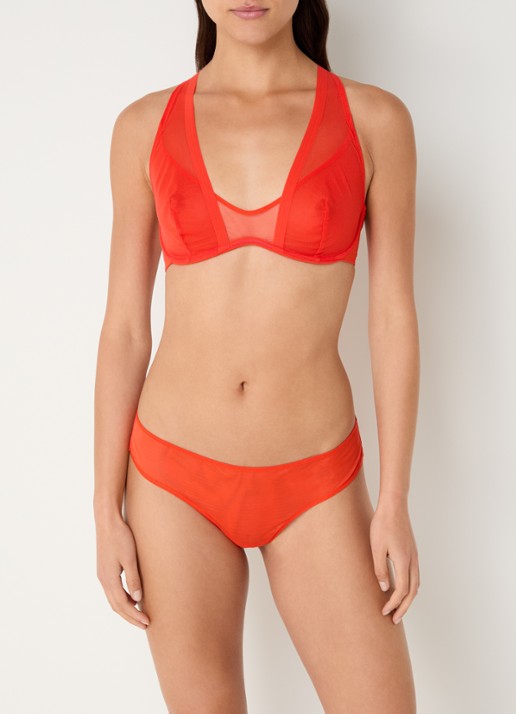 Sarda Chalmers tanga van mesh - voorkant 3 rood