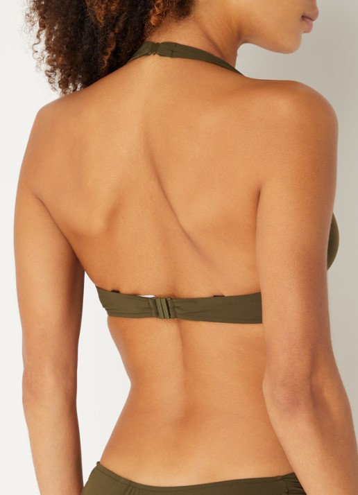 Sarda Lita bikinitop met beugel - detail 5 bronsgroen