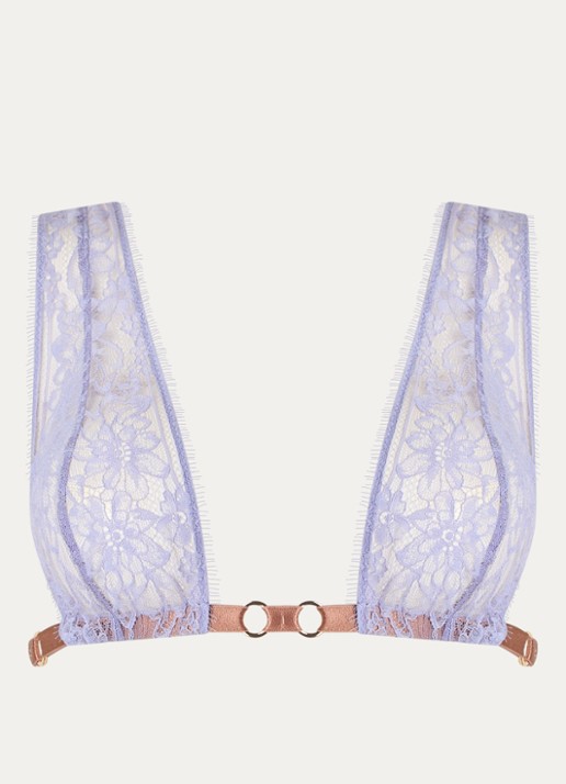 Sarda Lovelace bralette van kant - voorkant 3 lavendel