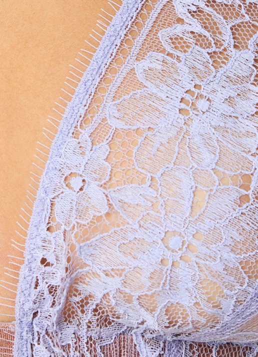 Sarda Lovelace slip van kant - detail 2 lila