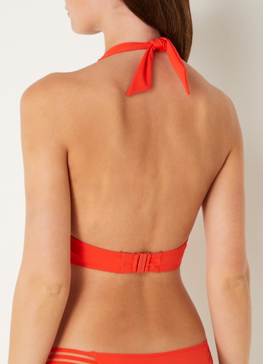 Sarda Miss halter bikinitop - achterkant 3 rood