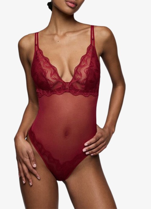 Sarda Nasim body van mesh met borduring