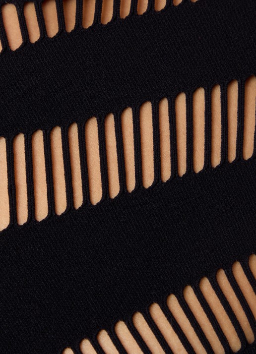 Sarda Rojas top met opengewerkt dessin - detail 5 zwart
