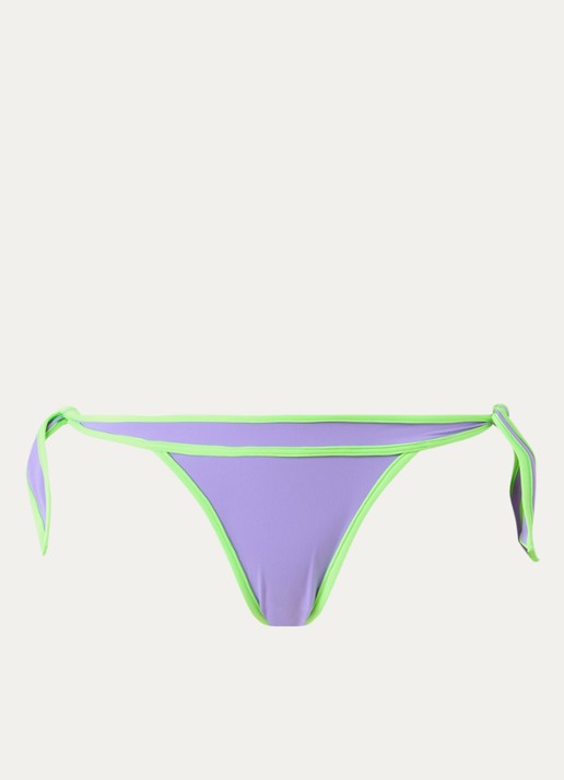 Sarda Sha bikinislip met geknoopt detail - voorkant 3 violet