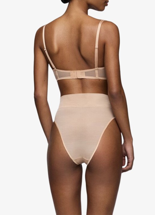 Sarda Tegla high waisted slip - achterkant creme