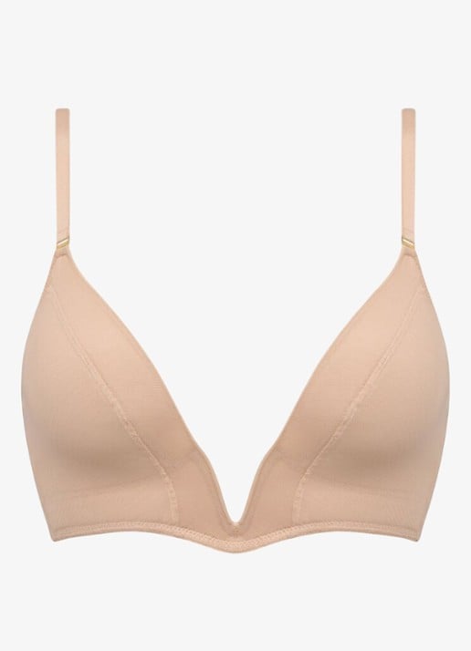 Sarda Tegla voorgevormde bralette - voorkant 2 creme