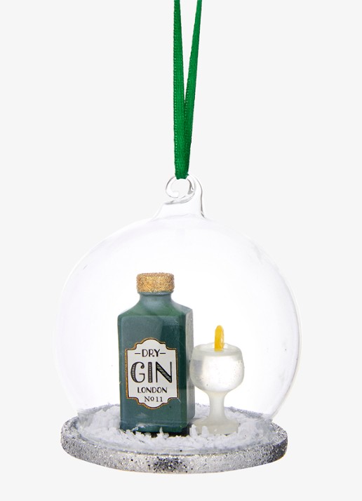 Sass & Belle Gin and Tonic Dome kersthanger 9 cm