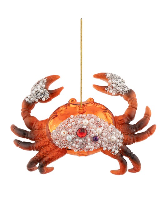 Sass & Belle Krab kersthanger 9 cm
